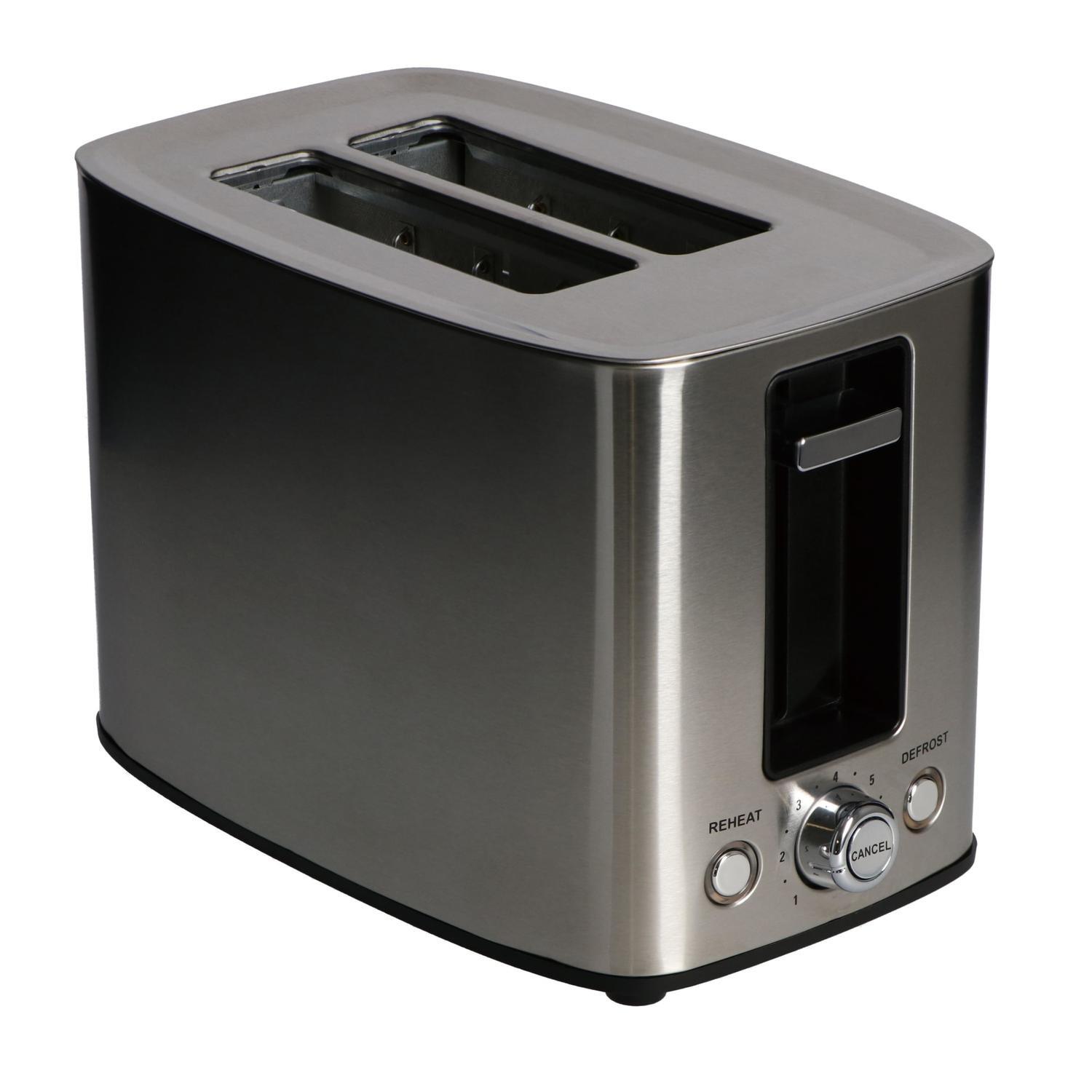 2-Slice Toaster 700-850 Watt Stainless Steel