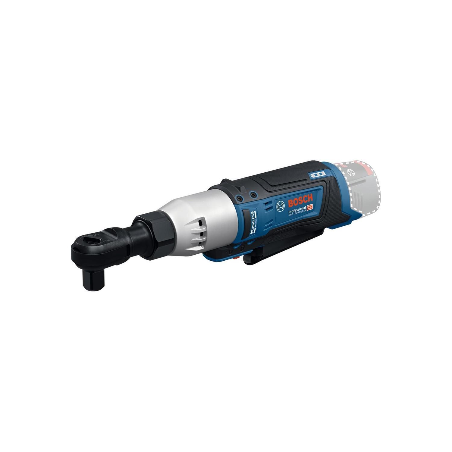 Bosch 12V Cordless Ratchet GRC 12V-60 3/8" – Brushless, Compact Control