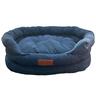 Dog Sofa Corduroy Bed Navy Large