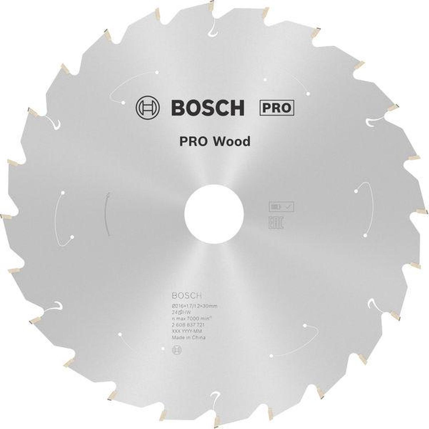 Wood Circular Saw Blade 24T 216mm