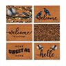Coir Mat W: 400mm, L: 700mm Assortment