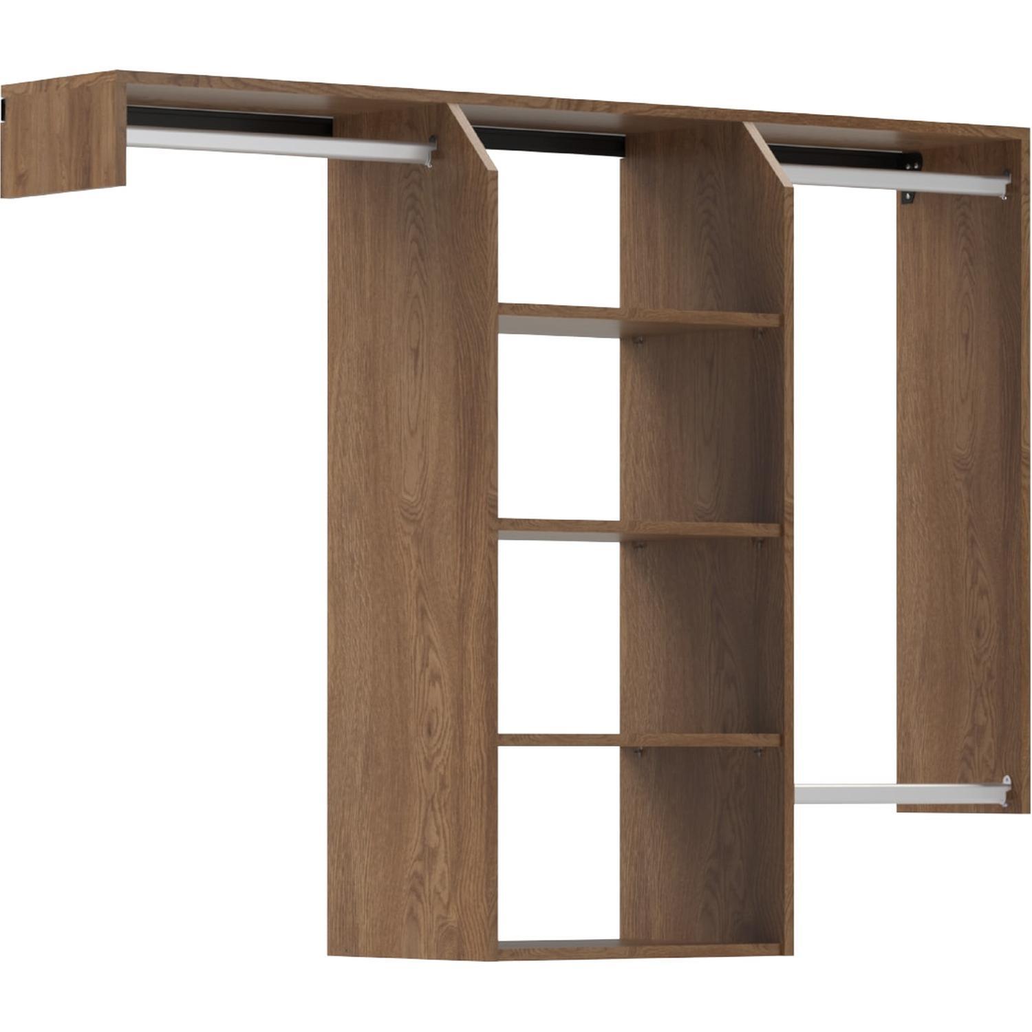 Customisable Wardrobe (Small) 1450-1600 mm Southern Oak