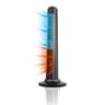 Tower Fan and Heater 107cm/2200 Watt Black