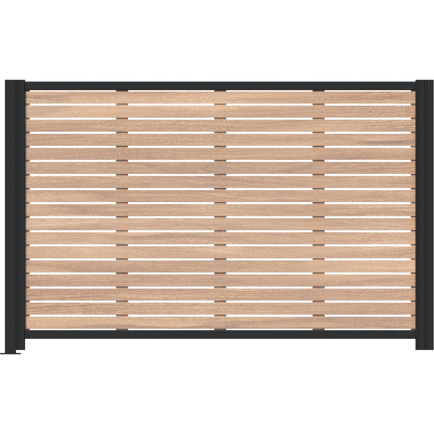 SlatWall Timber Fence Panel