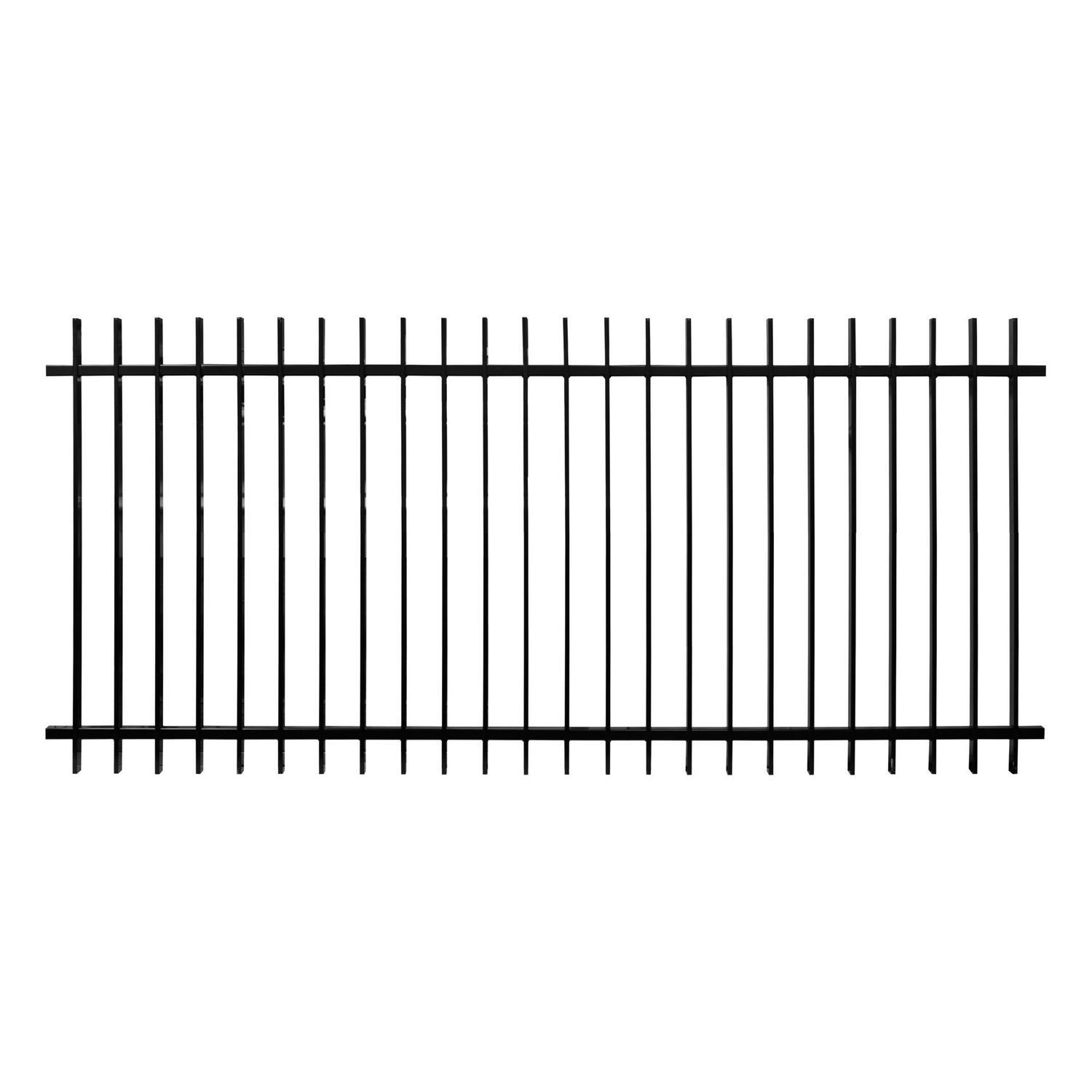 Aluminium Inline Series Fence Panel W:2200mm, H:1000mm, D:50mm