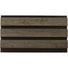 WPC Slat Wall L:2.4m, W:169mm, H:26mm Mocha