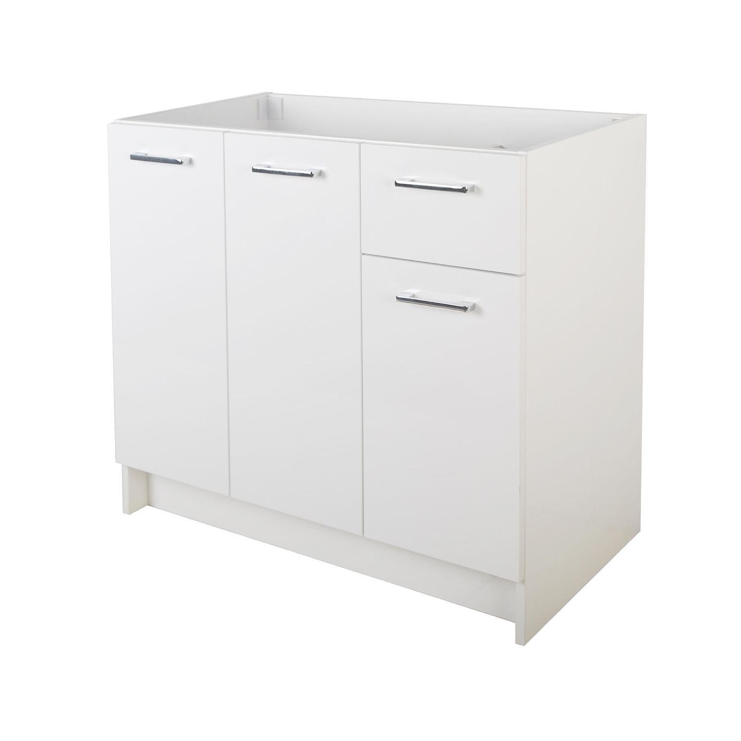 Kera Floor Standing Vanity 900mm White