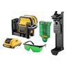 Cross Line and Spot Laser Kit Green 12 Volt