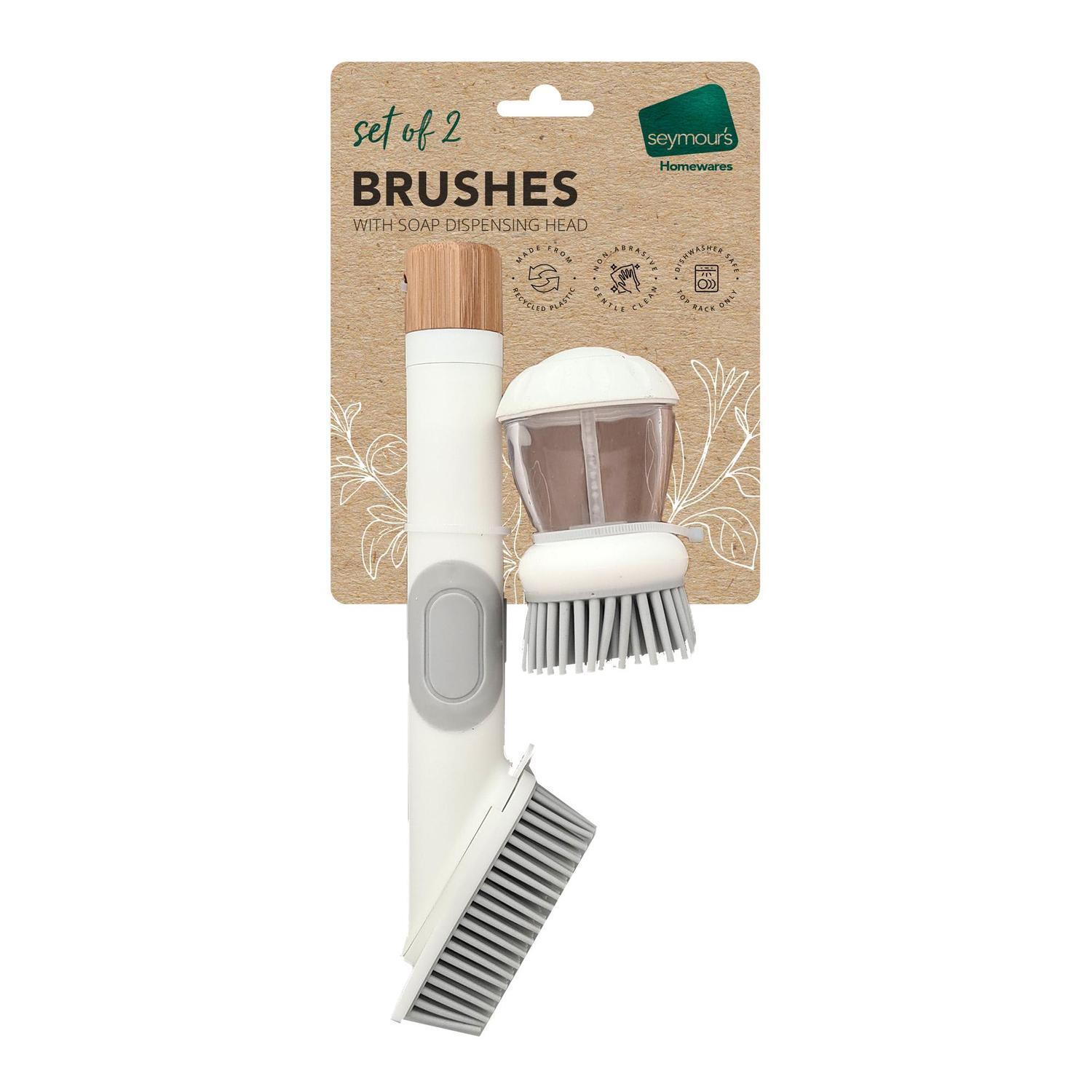 Sylo TPR Brushes W/ Palmbrush 2Set