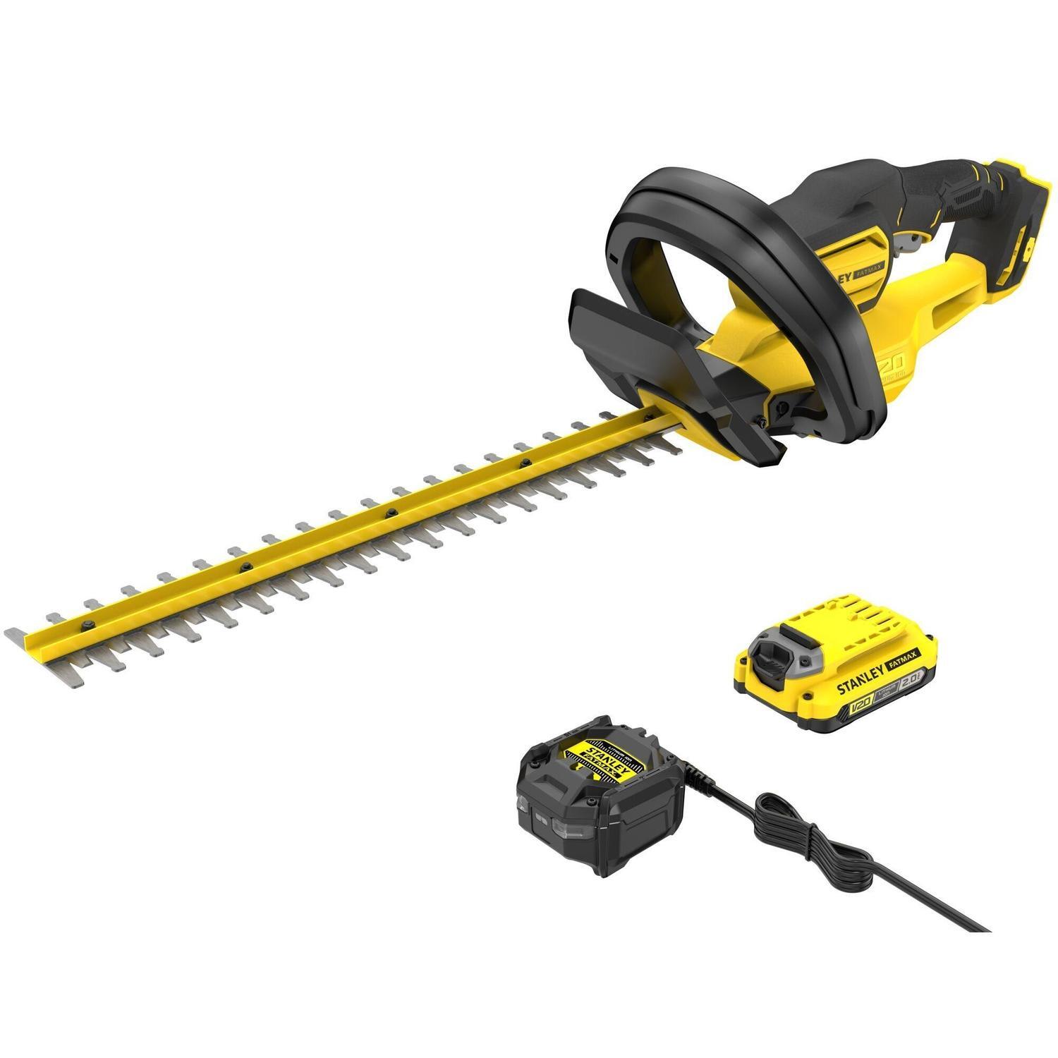 18V Cordless 50cm Hedge Trimmer Kit with 2.0Ah Battery