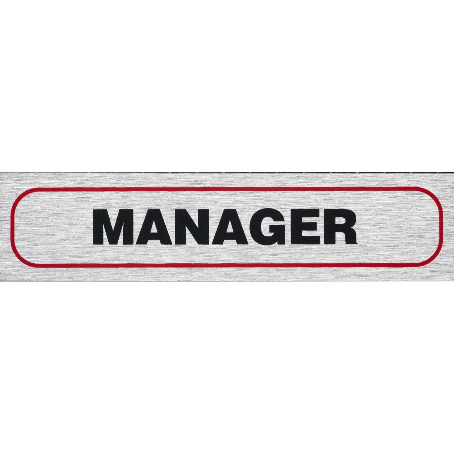 Manager Sign