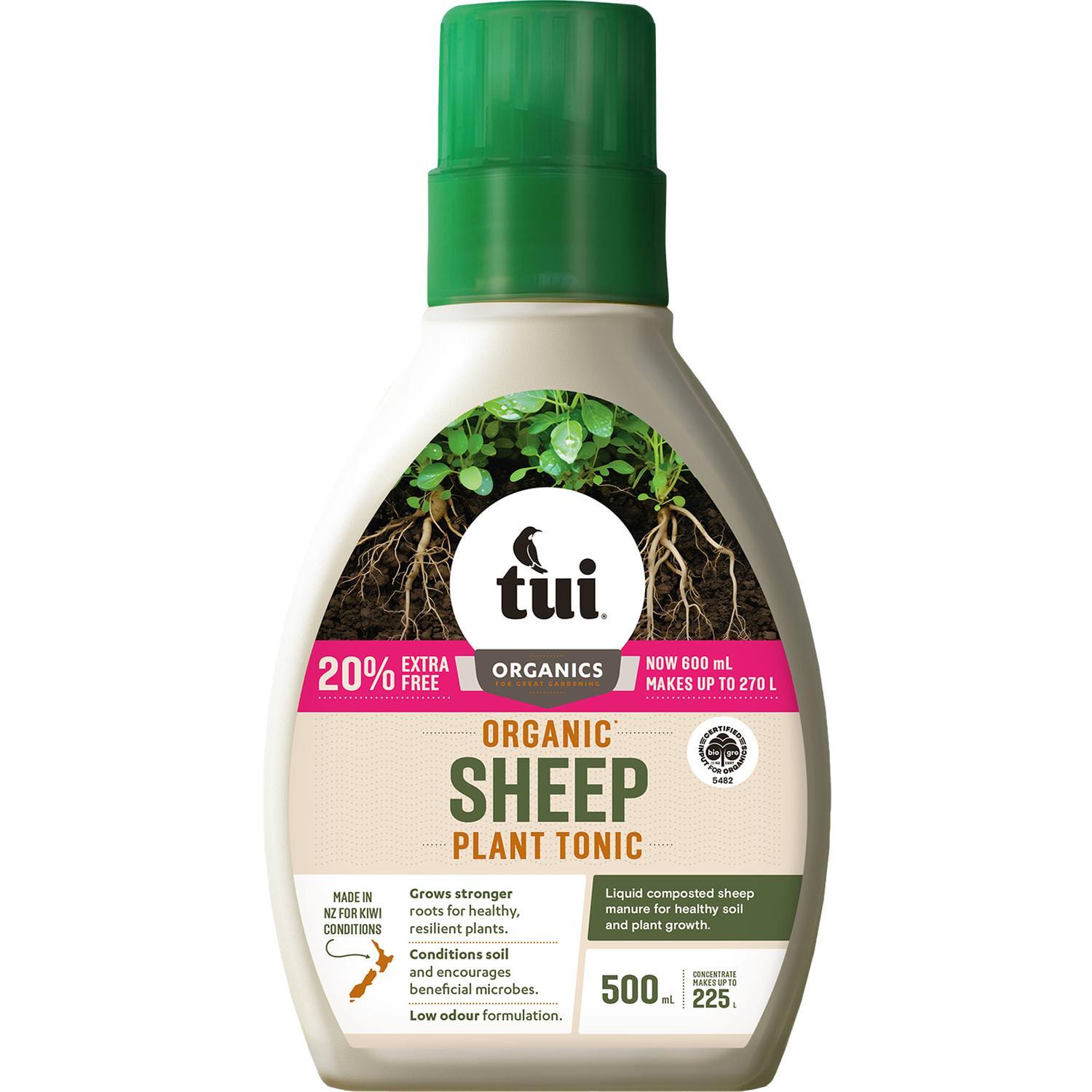 Organic Sheep Plant Tonic 500ml