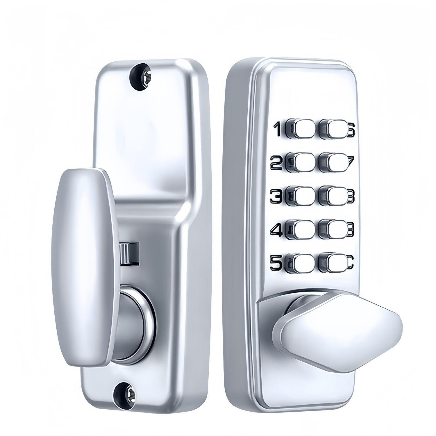 Mechanical Mini Entrance Set Chrome