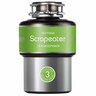 Scrapeater Food Waste Disposer W: 220mm, D: 220mm, H: 343.5mm