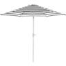 Market Umbrella 2.7m Black Stripe