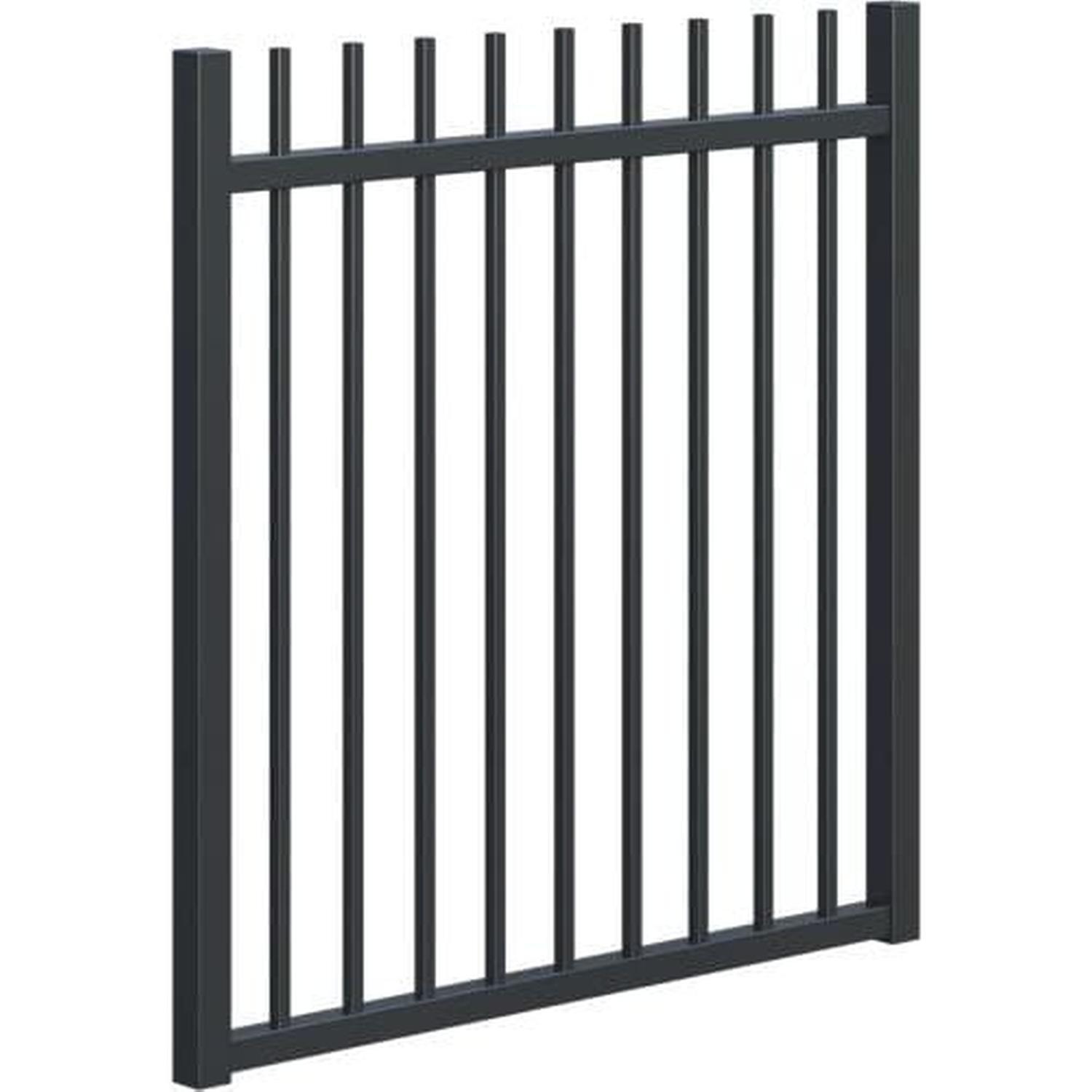 Alto Adjustable Gate H: 1200mm, W: 1160mm Black