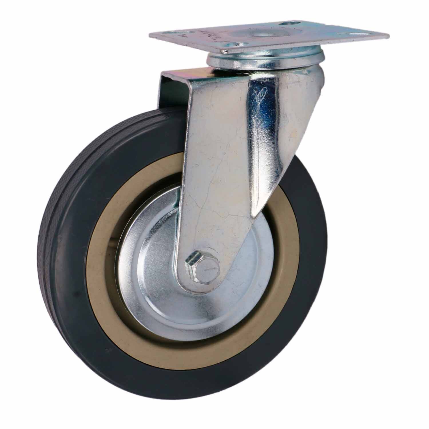 Rubber Swivel Castor