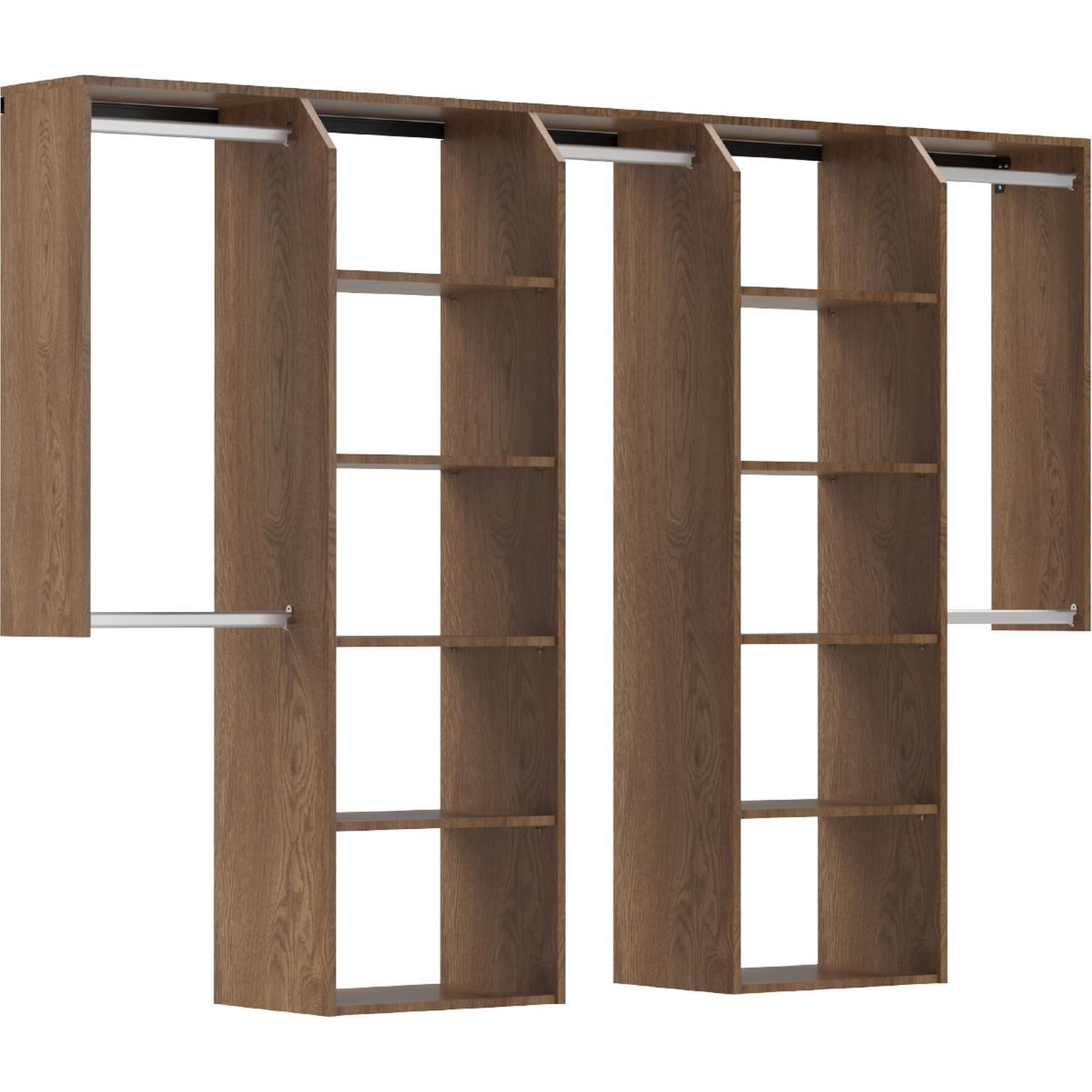 Customisable Wardrobe (Large) 1800-2400 mm Southern Oak