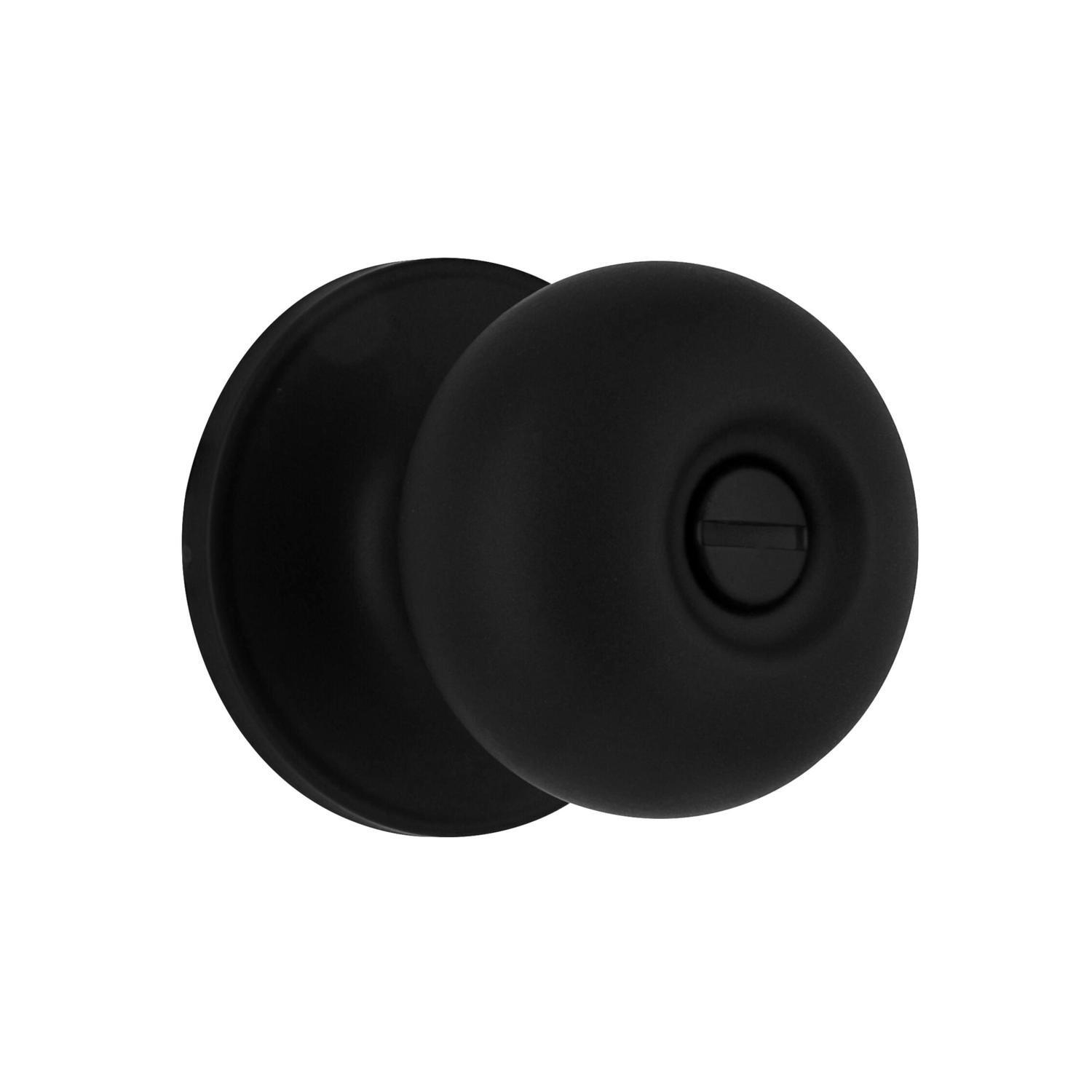 Privacy Knob Set Matte Black