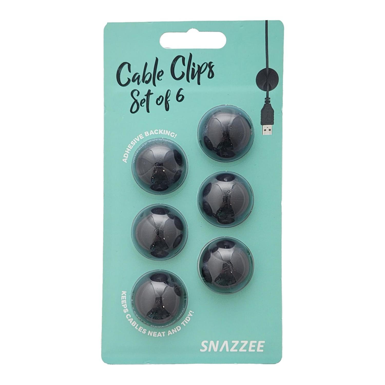 Cable Clip Round Set of 6