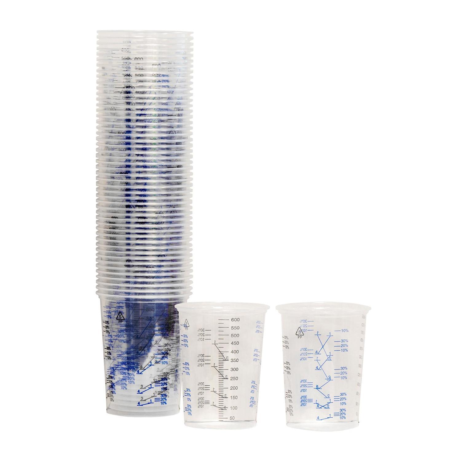Paint Measuring Cup 600ml Transparent
