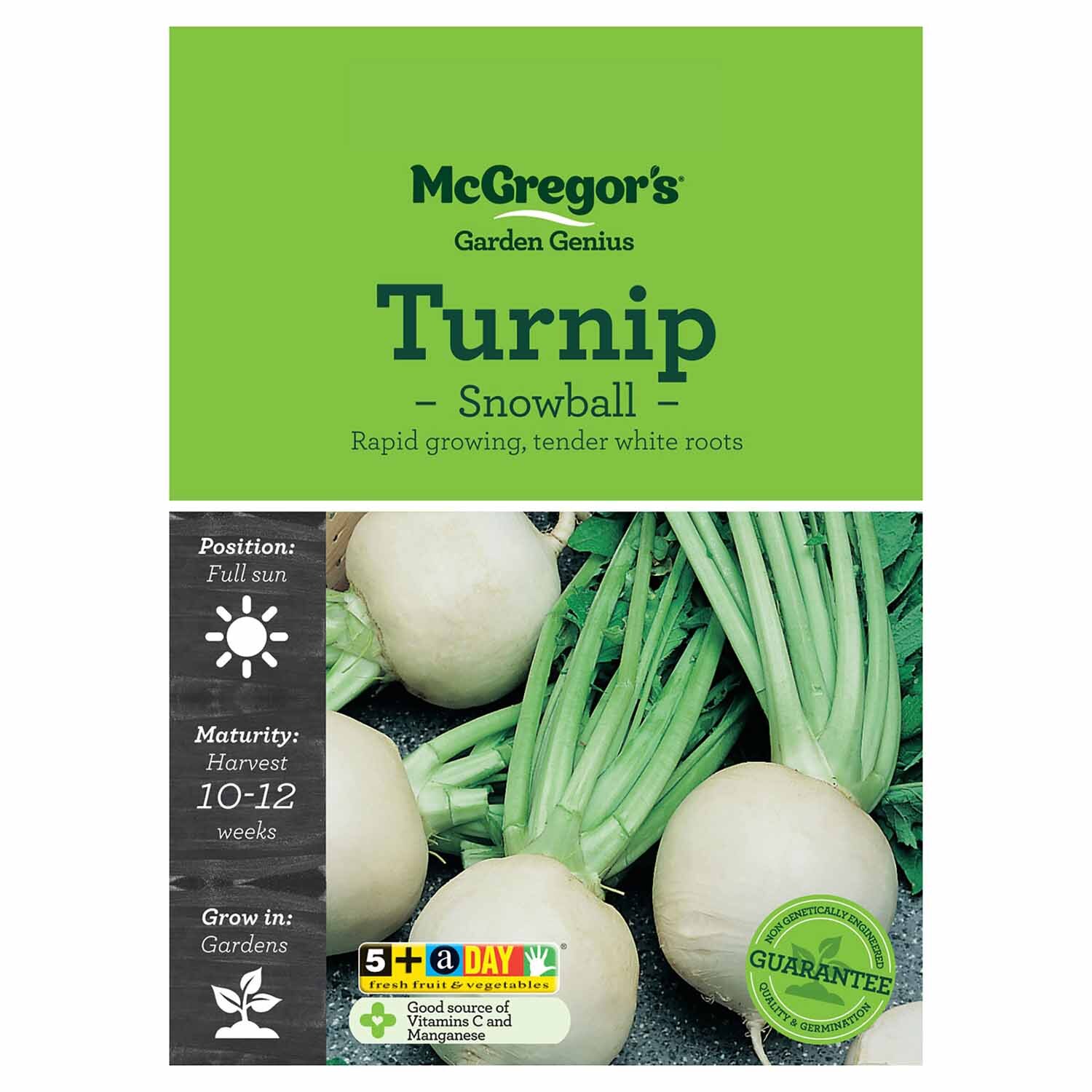 Snowball Turnip  Vegetable Seed