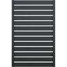 VistaWall Horizontal SLAT Pedestrian Gate H: 1500mm x W: 1000mm Black