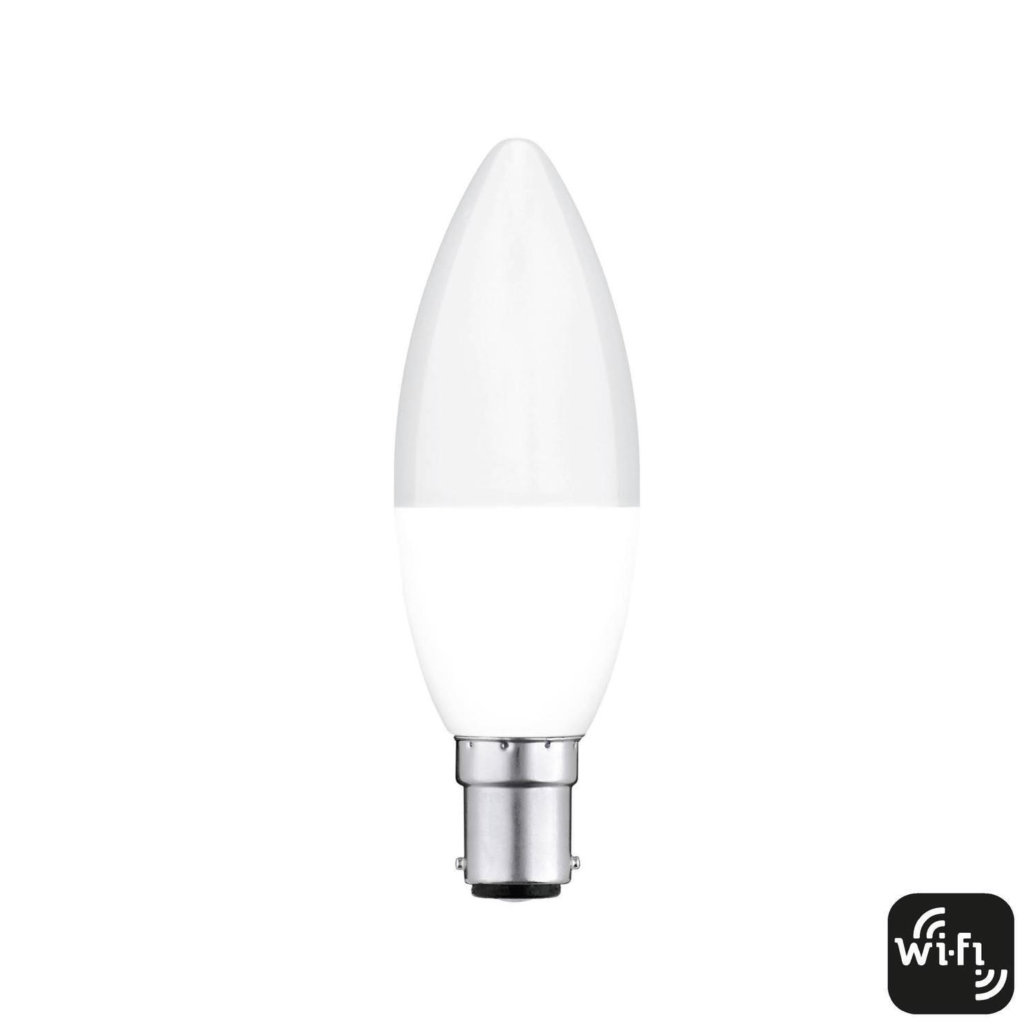Smart Wi-Fi Candle B15 Light Bulb