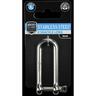 D Shackle Long  6mm Stainless Steel 316