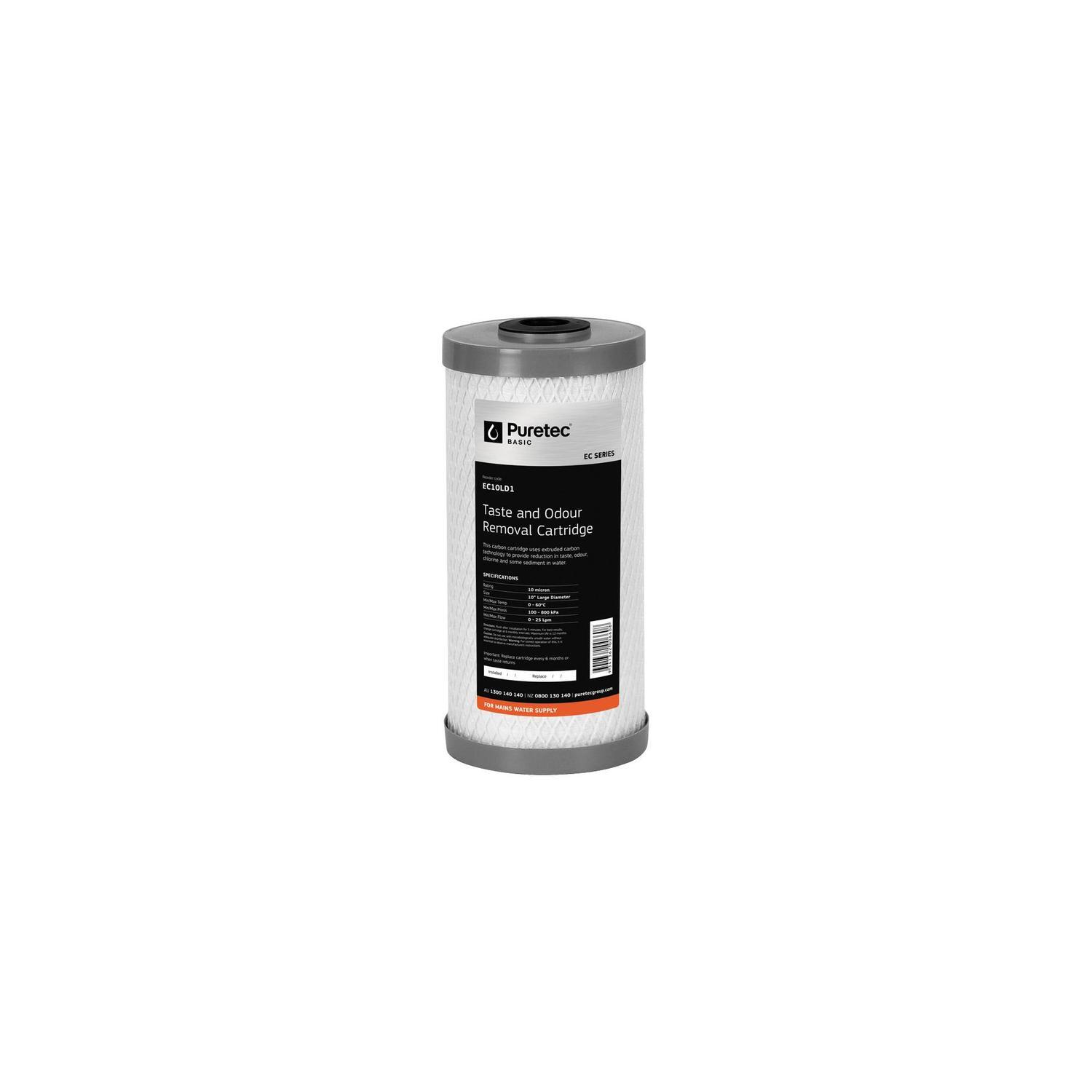 Extruded Carbon EC10LD1 Water Filter Catridge Large