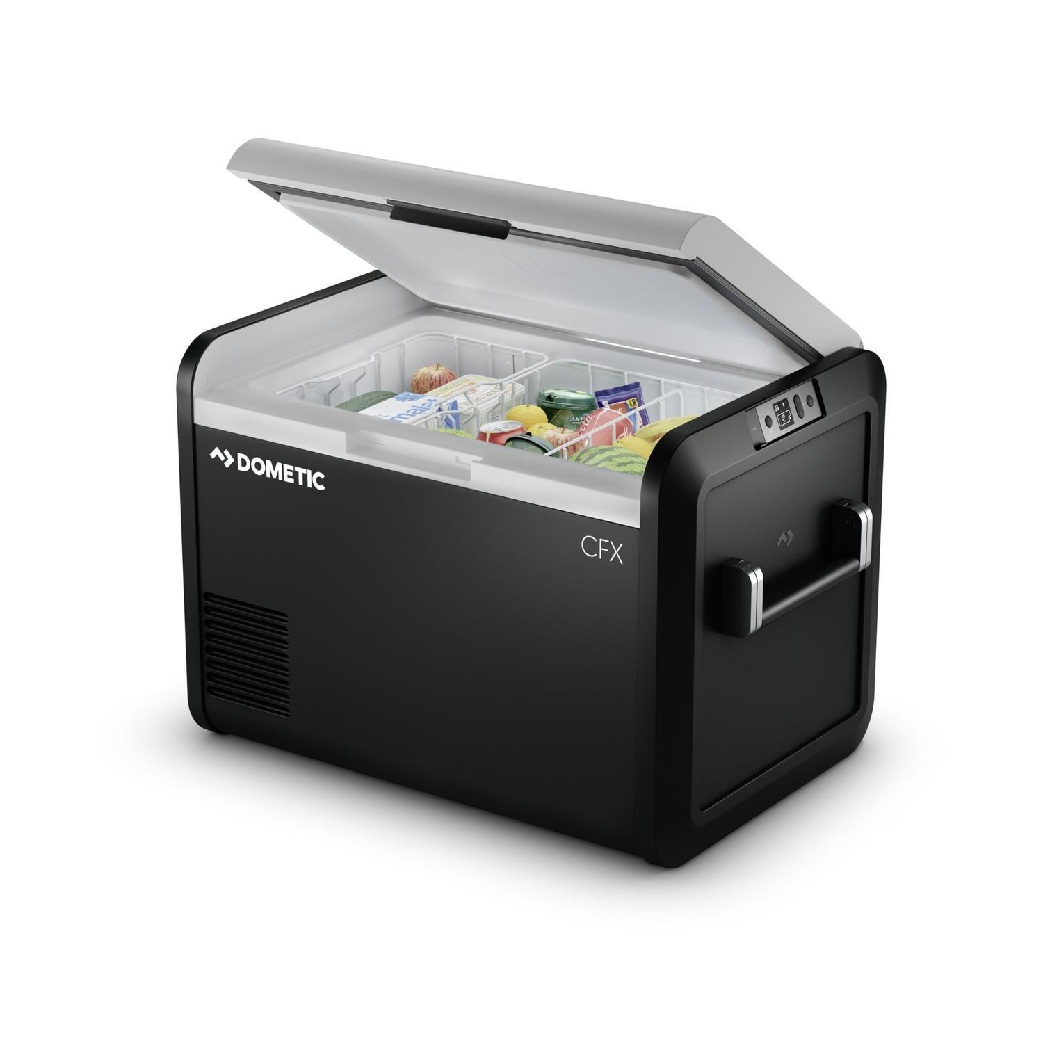 Camping Fridge Freezer + Ice Maker 55L