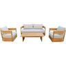 Outdoor 4 Piece Lounge Setting