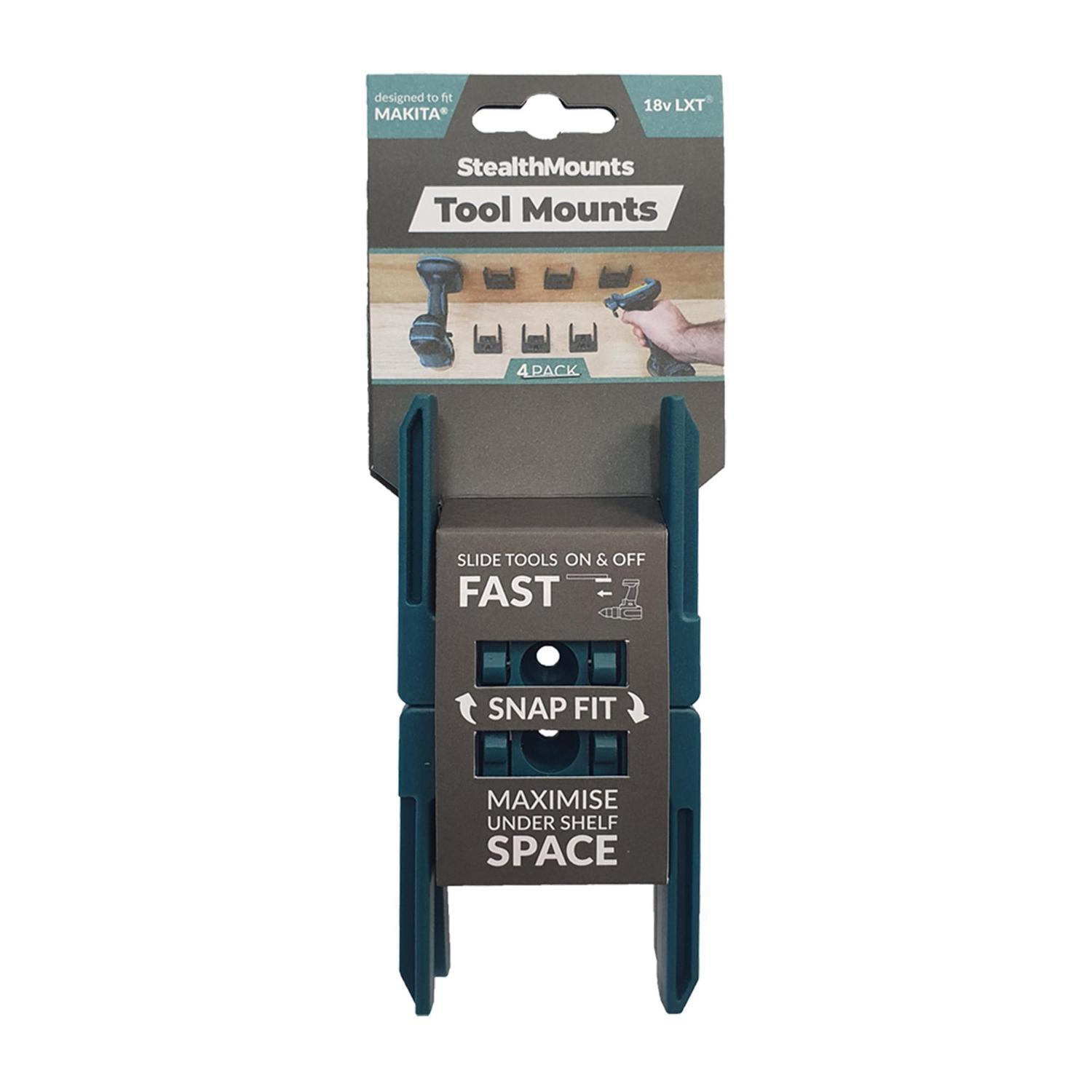 Tool Mount StealthMount Makita 18 Volt Blue 4 Pack