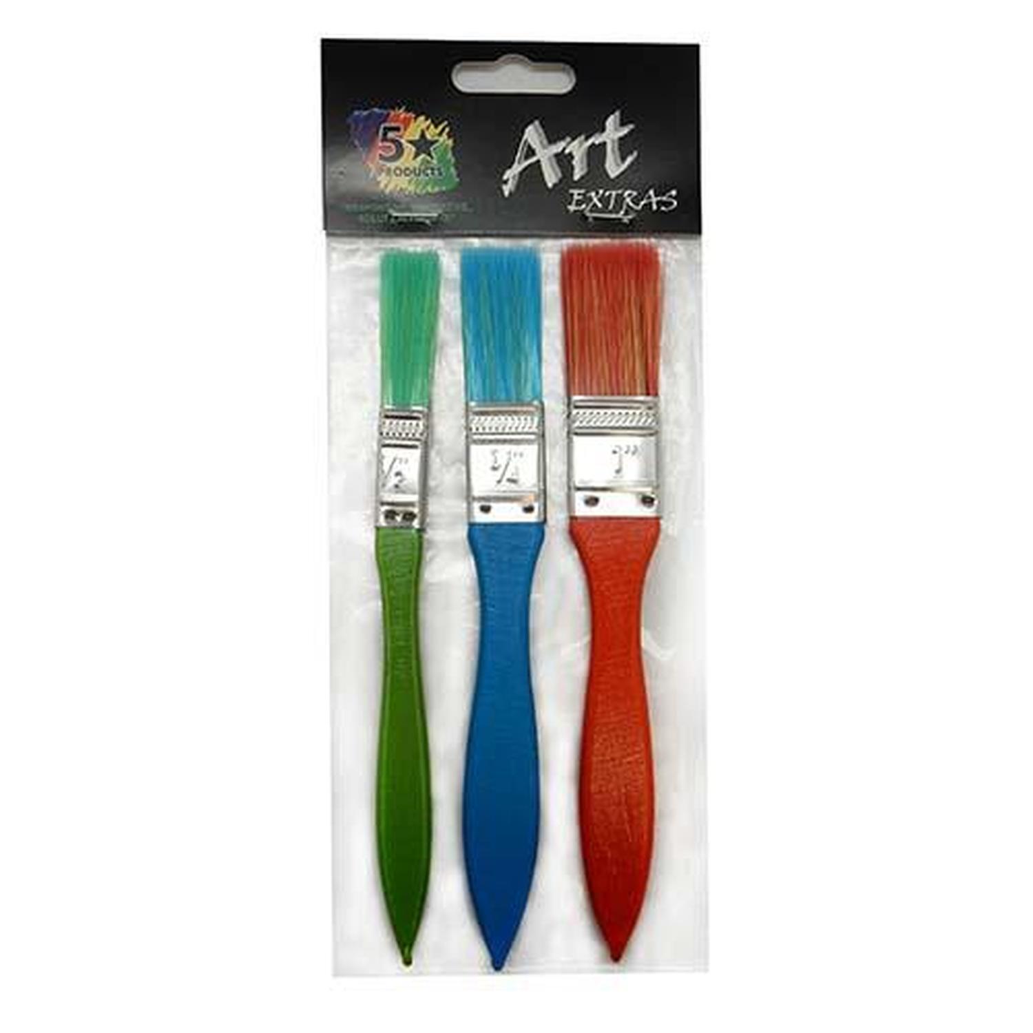 Paint Brush Multi Set of 3
