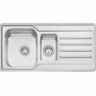 Abbey Bowl and 1/4 Bowl Sink and Drainer H: 190mm, W: 1000mm, D: 500mm