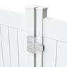 Gate Stop S3 Wood/Vinyl White