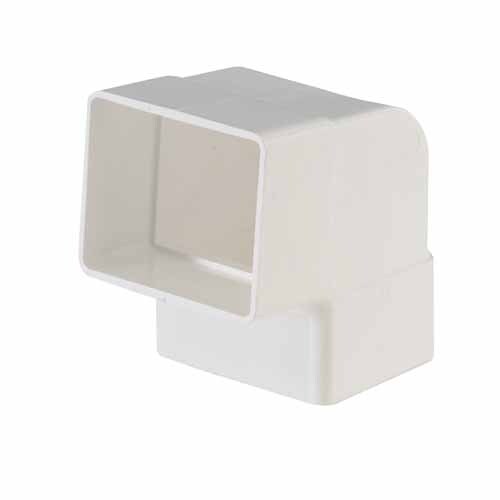 Rectangular Downpipe 95 Degrees Socket Bend
