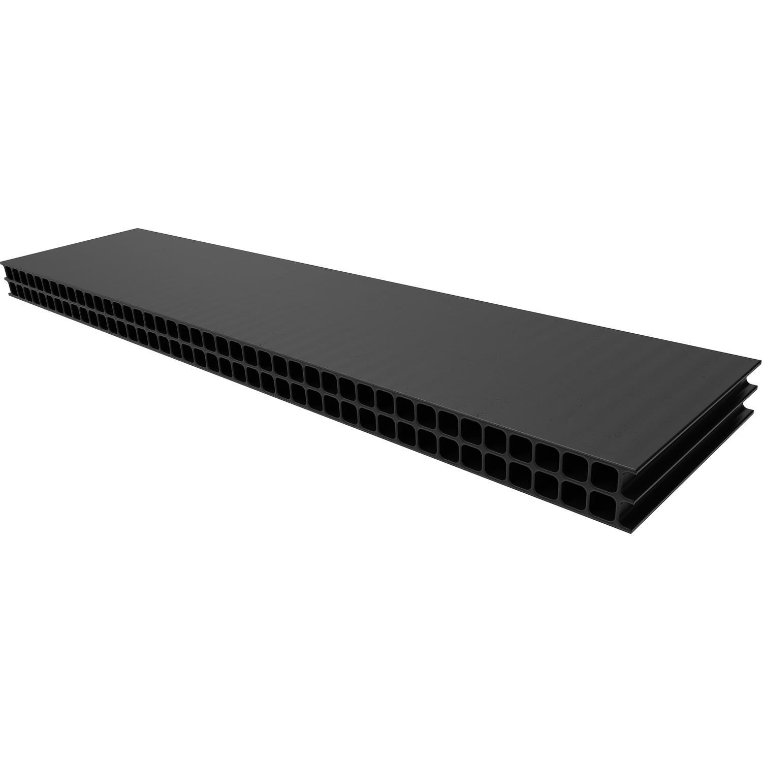 VB10 Ventilation and Drainage Batten L: 1.8m Black