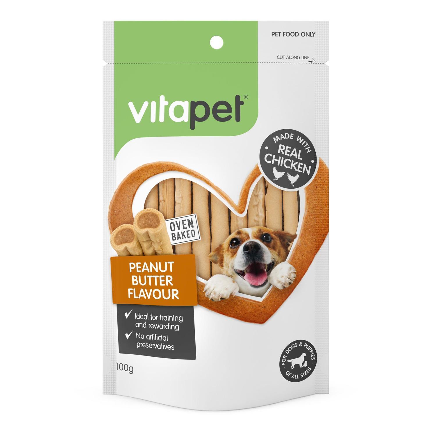 Dog Treat Chicken with Peanut Butter 100g