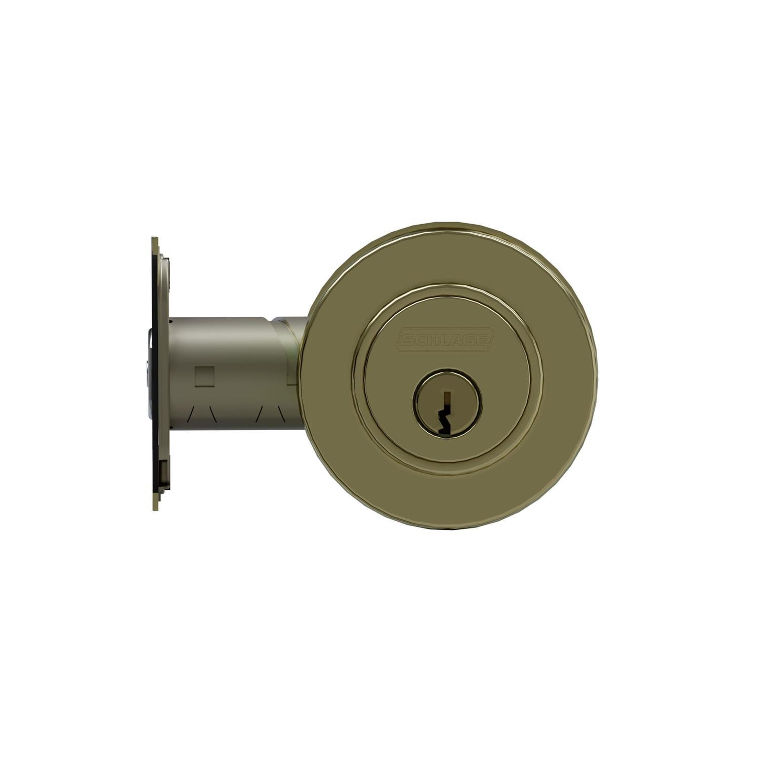 Deadbolt  Polished Brass