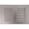 Aluminium Vent H:150mm, W:225mm, D:0.7mm Anodized Silver