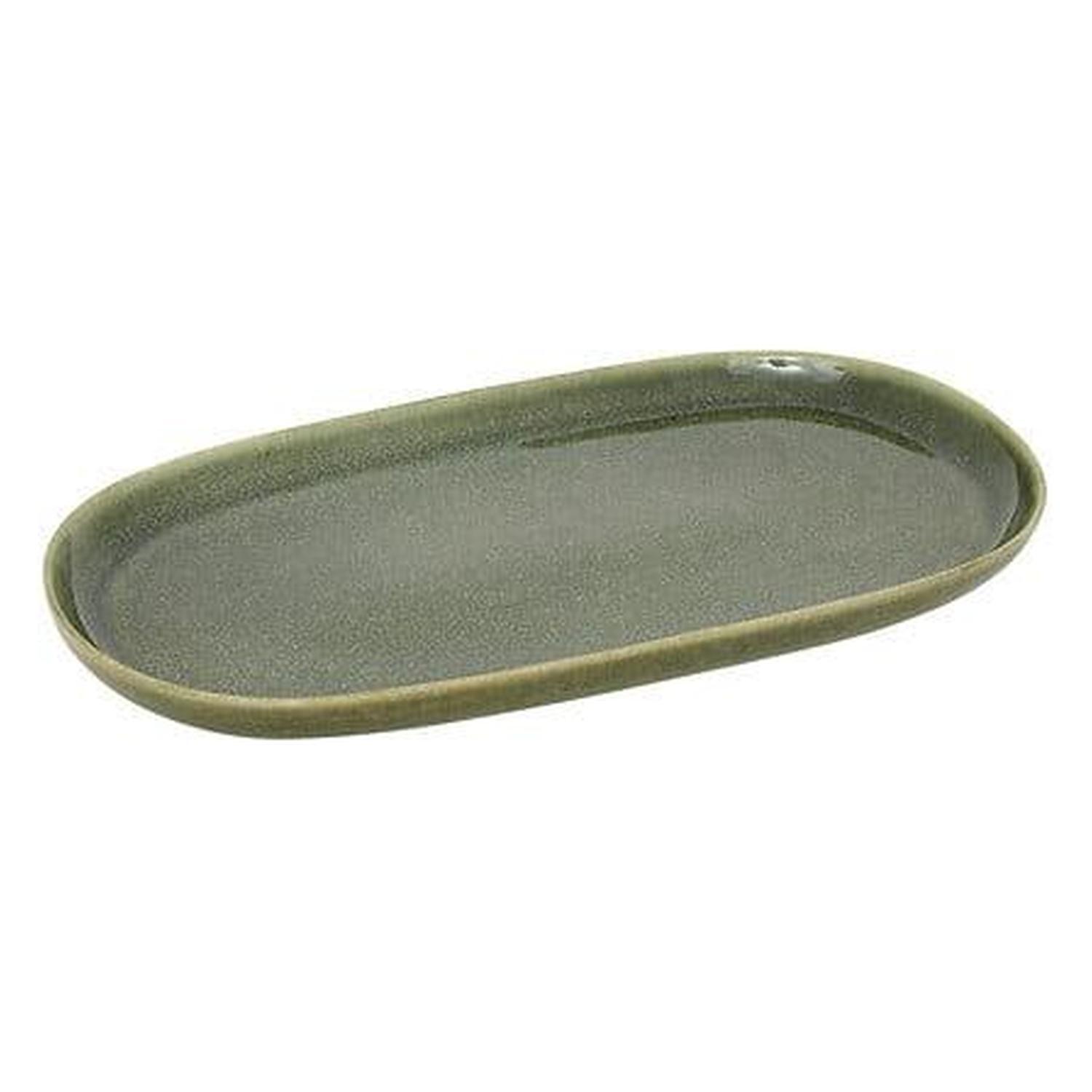 Plate Terre Inconnue 30 x 18cm Kaki