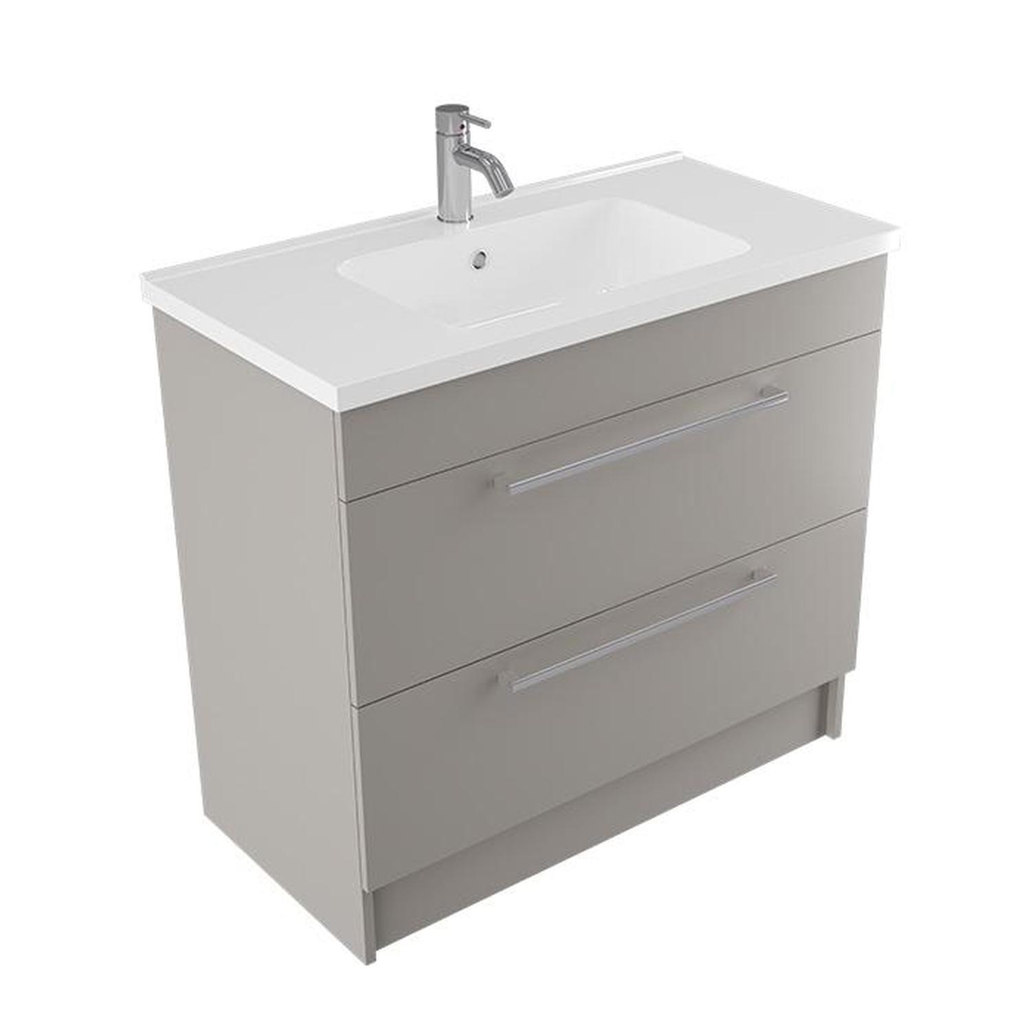 Floor Vanity 900mm Grey