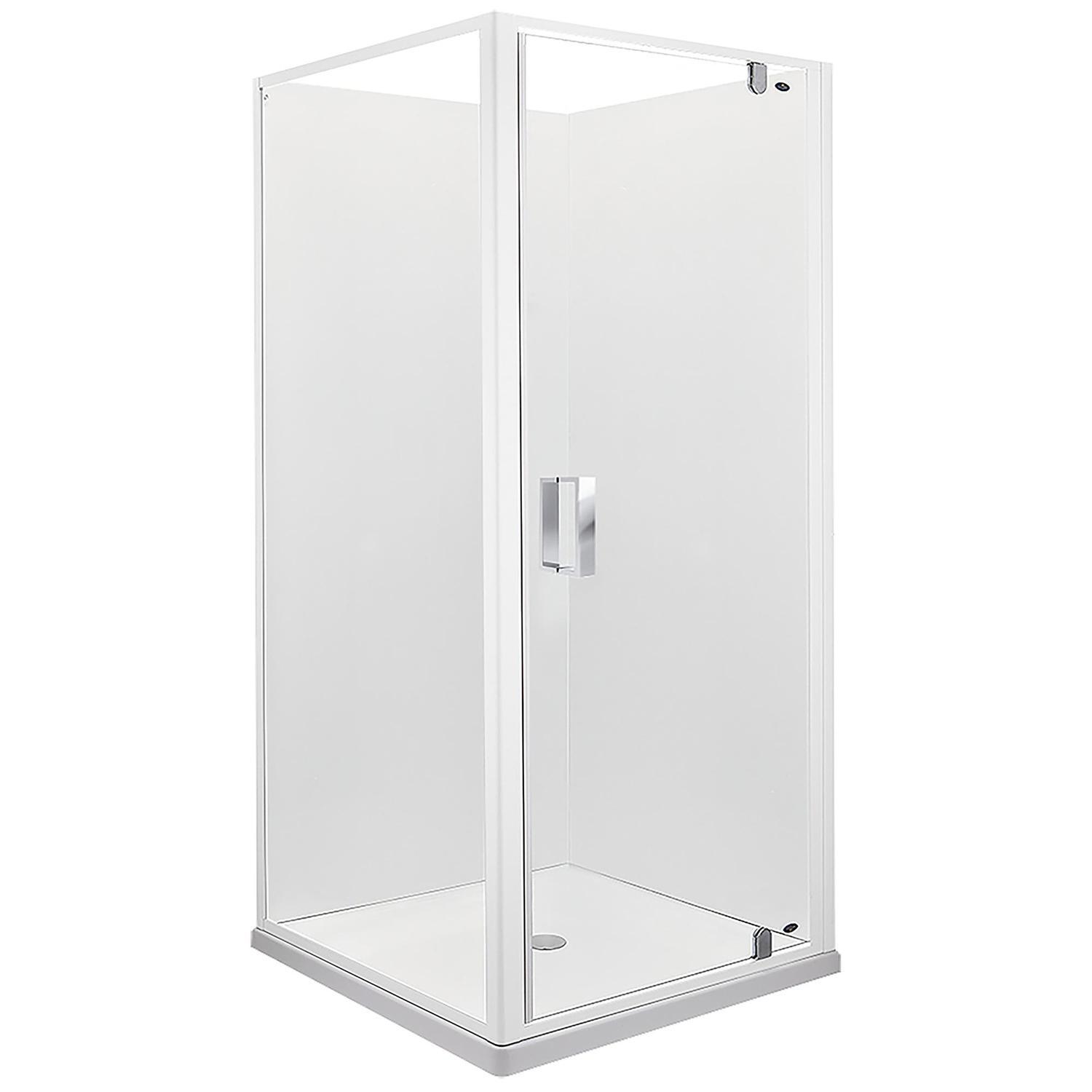 II Square Pivot Shower 1000mm x 1000mm White
