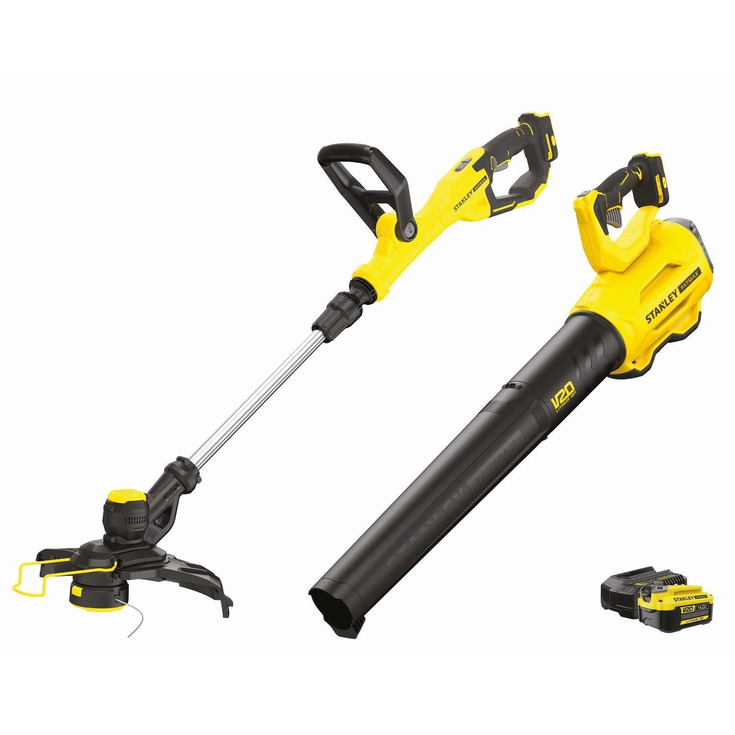 18V Cordless 2 Piece Power Garden Combo Kit with 4.0Ah Battery