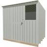 Shed H:1830mm, W:2280mm, D:1830mm Alu-Zinc