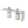 Double Nylon Gate Guide Roller Bracket