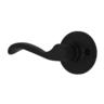 Passage Lever Set Matte Black
