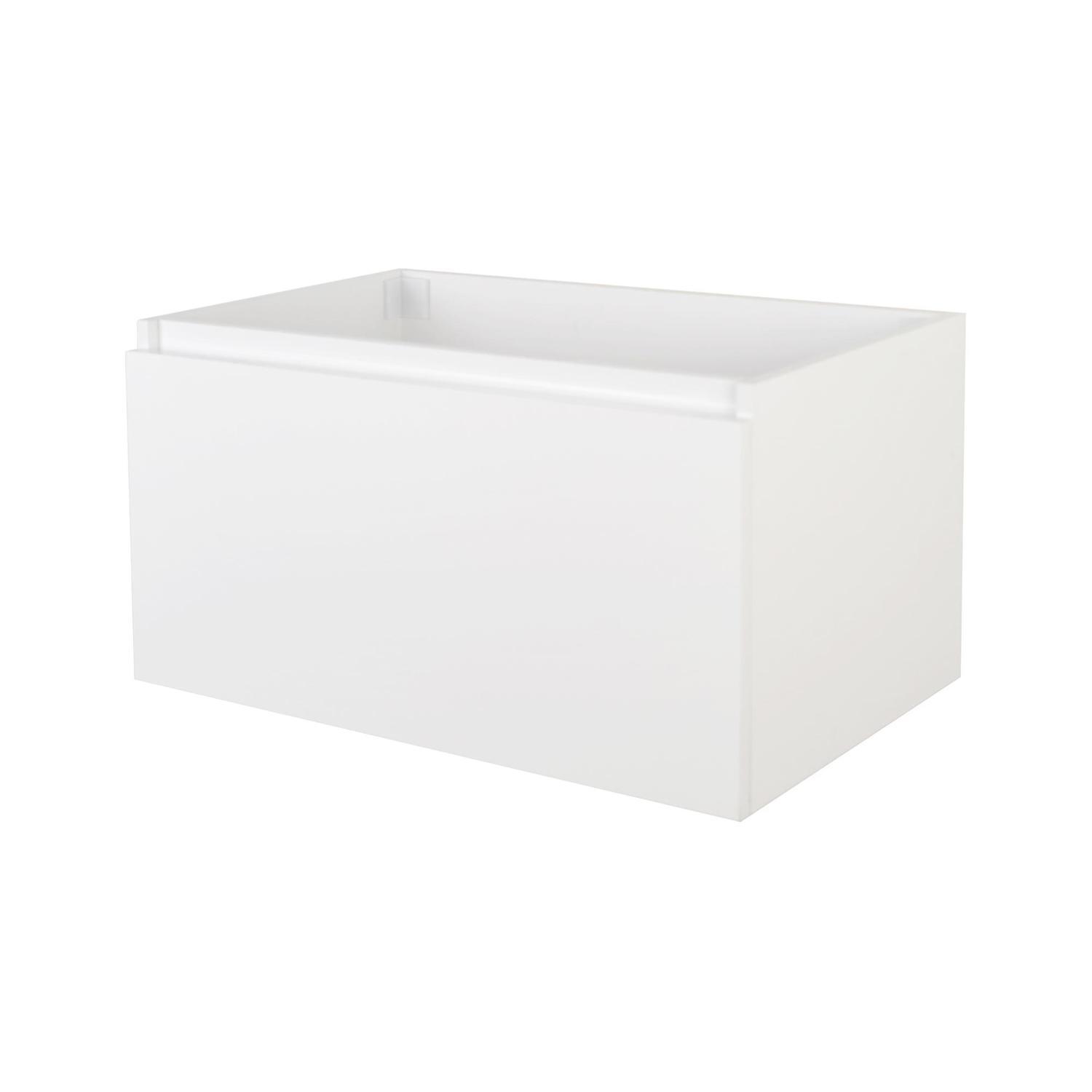 Metro Wall Hung Vanity 750mm White