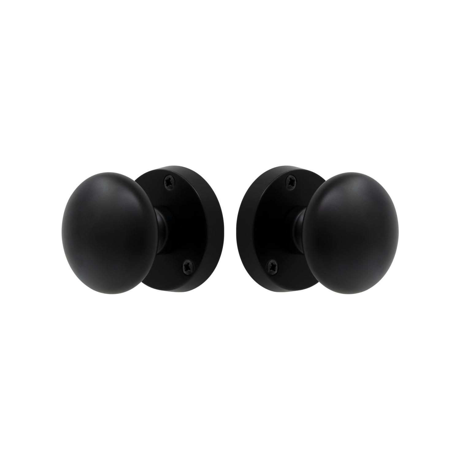 Sutton Knob Set Matte Black